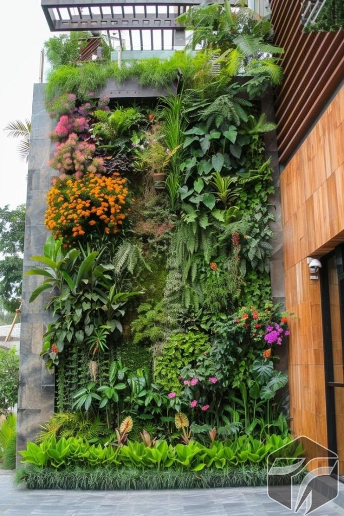 Jasa Pembuatan Taman Vertical Garden